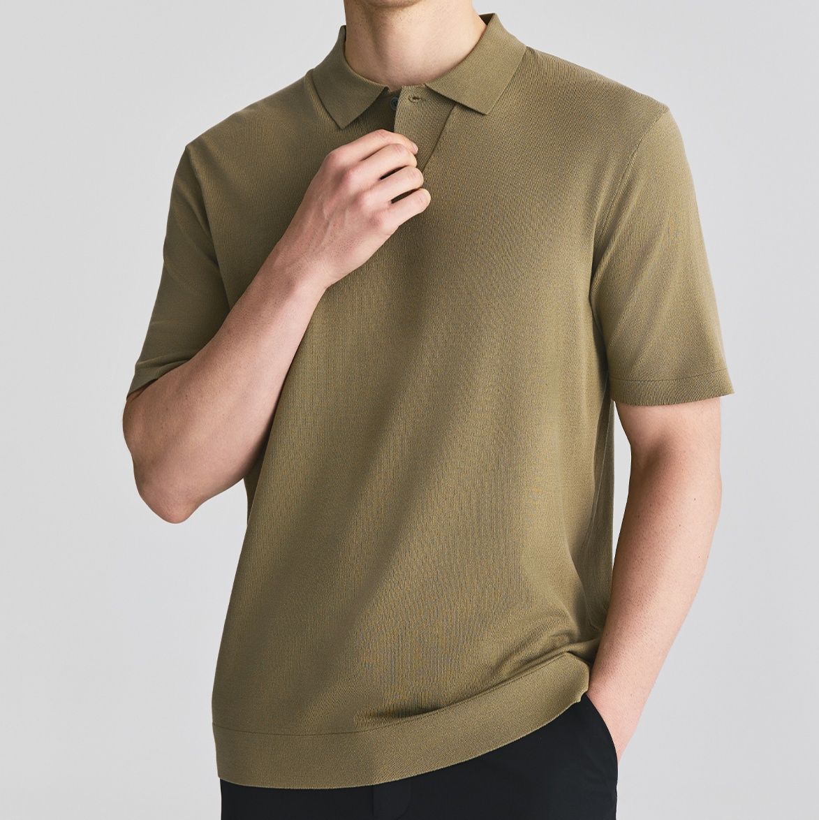 無地 Tシャツ 上質素材ポロシャツ 極上の着心地