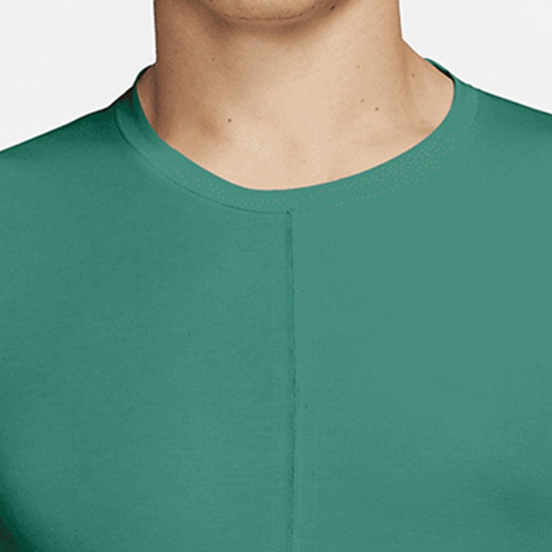 無地 Tシャツ なめらか縫製 洗練シルエット半袖
