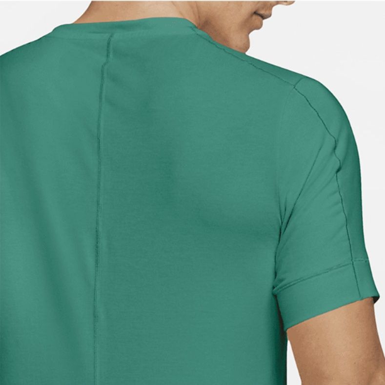 無地 Tシャツ なめらか縫製 洗練シルエット半袖
