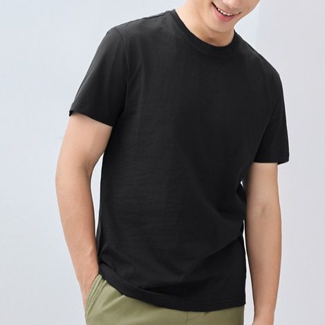 無地 Tシャツ 究極の定番 クルーネック半袖