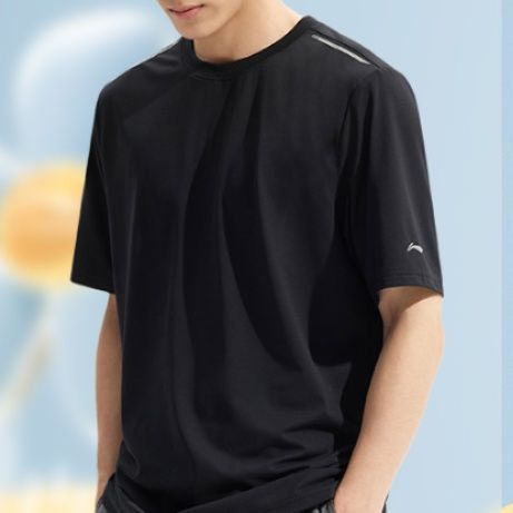 無地 Tシャツ シンプル洗練 肩ライン美シルエット半袖
