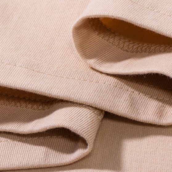 無地 Tシャツ 上質綿素材 ゆったり快適半袖シャツ