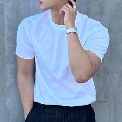 無地 Tシャツ 究極のシンプル 半袖無地シャツ