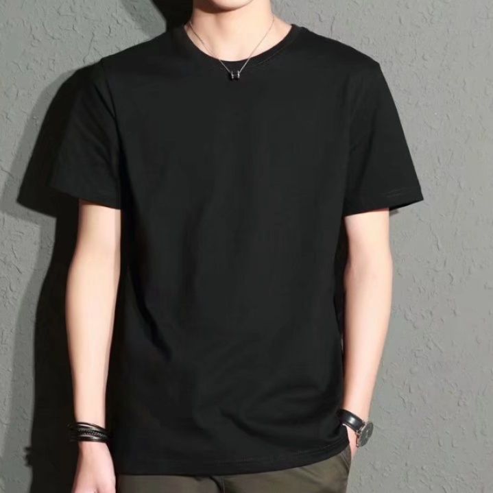無地 Tシャツ 究極のシンプル丸首半袖