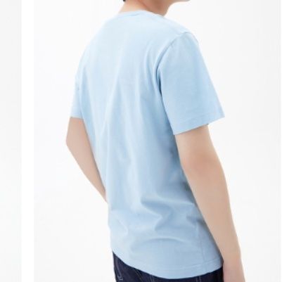 無地 Tシャツ 柔らか素材の絶妙シルエット半袖Ｔシャツ