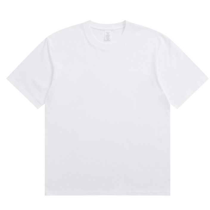 無地 Tシャツ シンプル上質コットン半袖丸首