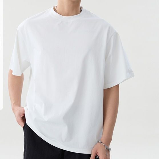 無地 Tシャツ 上質素材の快適無地半袖