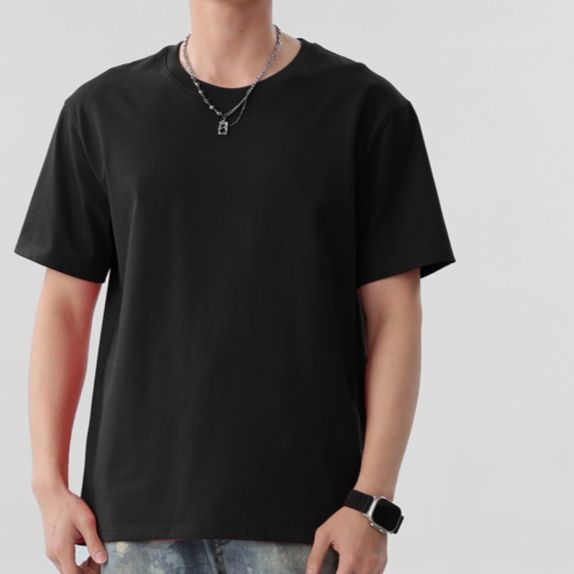 無地 Tシャツ 上質素材の快適無地半袖