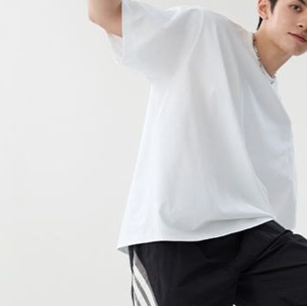 無地 Tシャツ 上質素材の快適無地半袖