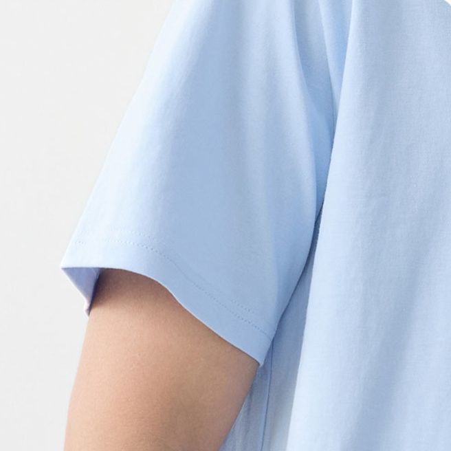無地 Tシャツ 上質素材の快適無地半袖