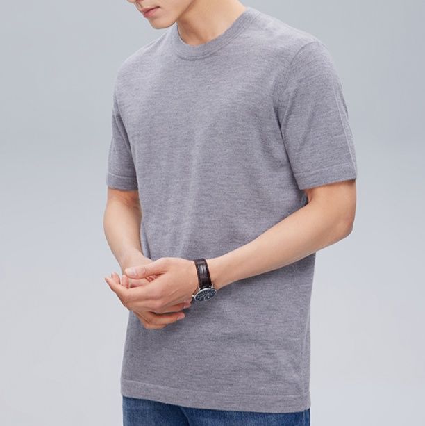 無地 Tシャツ 至高の肌触り シンプル半袖