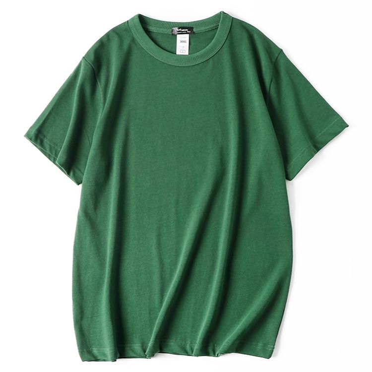 無地 Tシャツ シンプル定番 クルーネック半袖シャツ