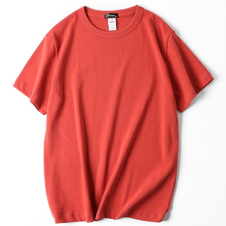 無地 Tシャツ シンプル定番 クルーネック半袖シャツ
