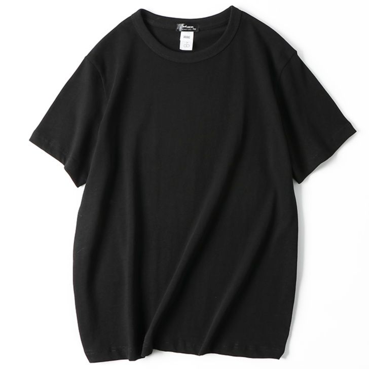 無地 Tシャツ シンプル定番 クルーネック半袖シャツ