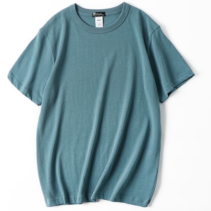 無地 Tシャツ シンプル定番 クルーネック半袖シャツ
