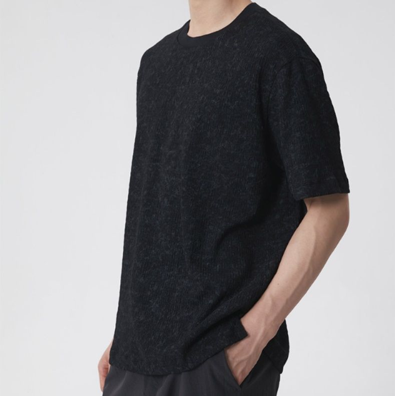 無地 Tシャツ 上質素材 シンプル半袖カットソー