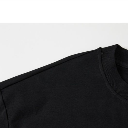 無地 Tシャツ 上質な肌触り ゆったりシルエット半袖