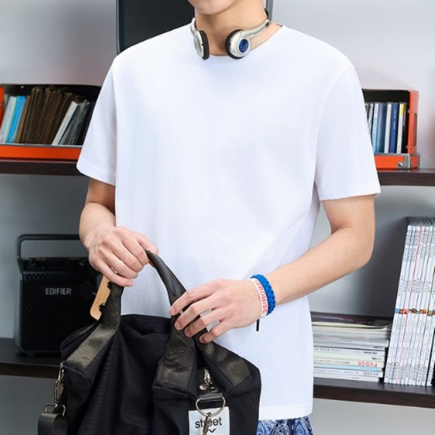 無地 Tシャツ スタンダード クルーネック 半袖