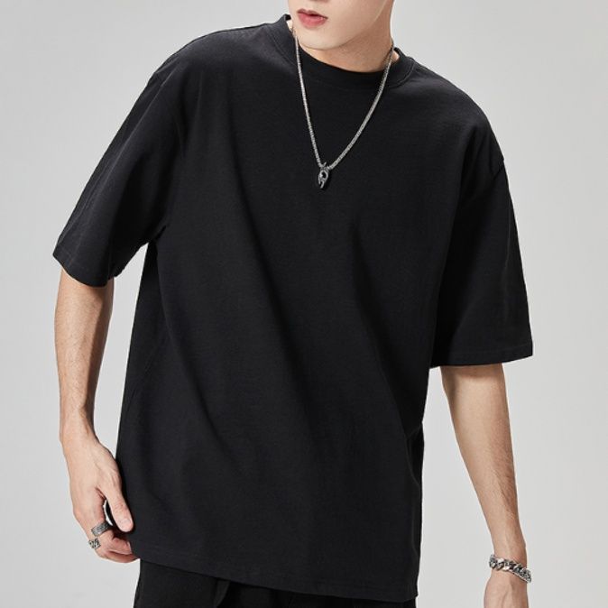 無地 Tシャツ シンプル 上質 ベーシックティーシャツ