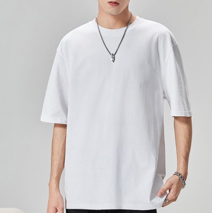 無地 Tシャツ シンプル 上質 ベーシックティーシャツ