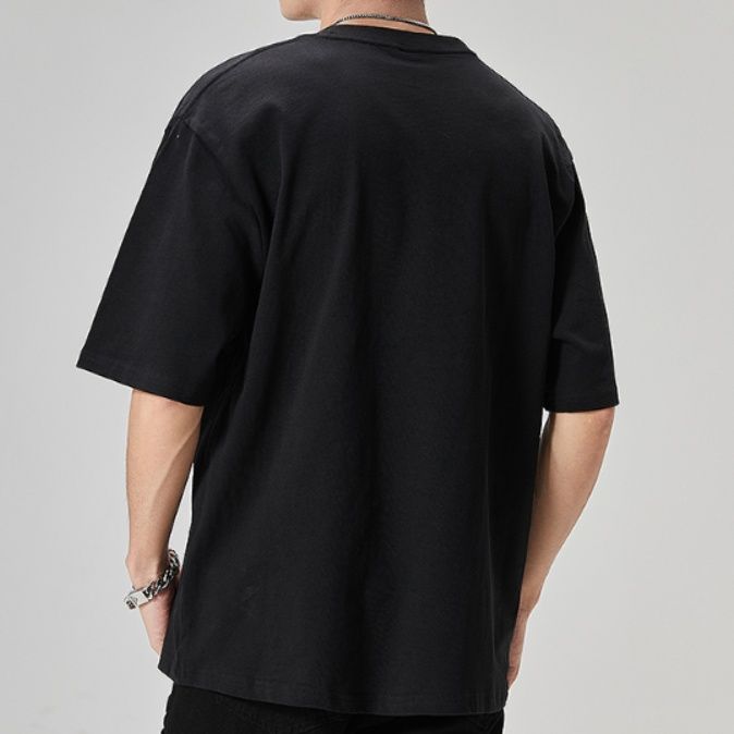 無地 Tシャツ シンプル 上質 ベーシックティーシャツ