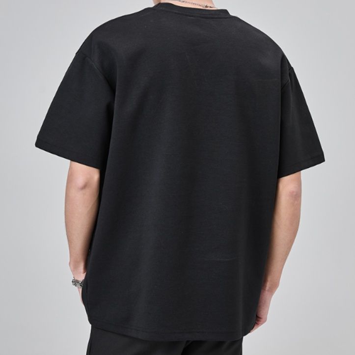 無地 Tシャツ シンプル寛ぎ ゆったり無地半袖