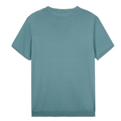 無地 Tシャツ シンプル丸首ストレッチ半袖カットソー