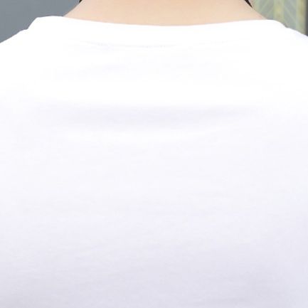 無地 Tシャツ シンプル美シルエット 五分袖無地Tシャツ