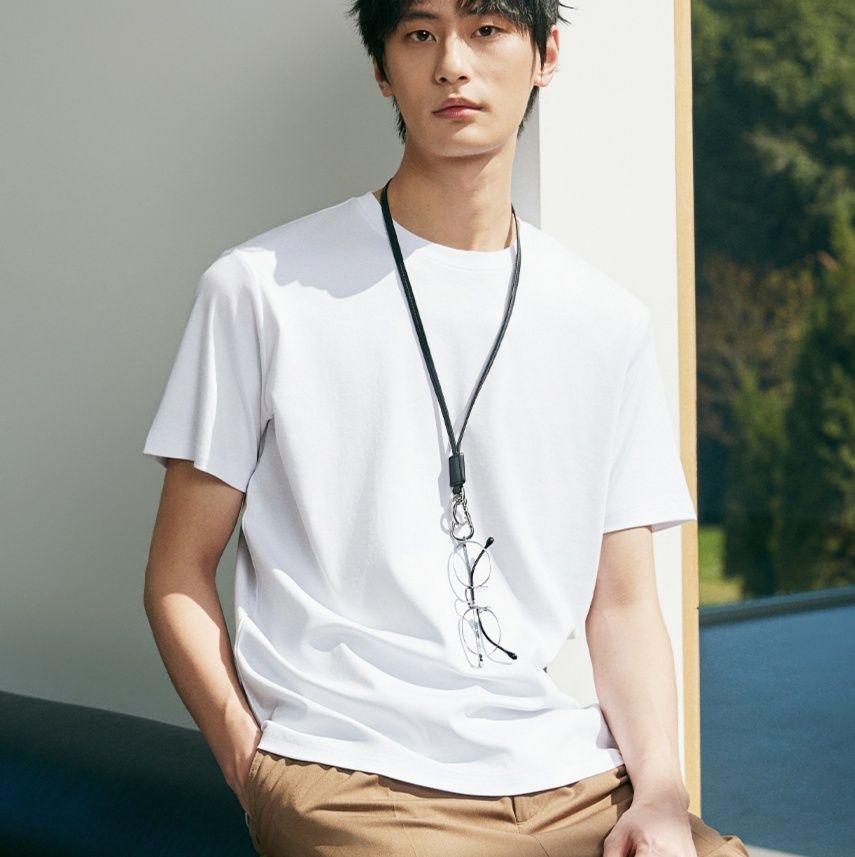 無地 Tシャツ 究極の洗練シンプル半袖