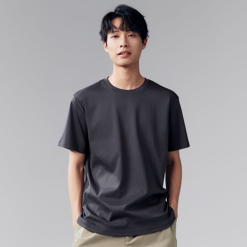 無地 Tシャツ 究極の洗練シンプル半袖