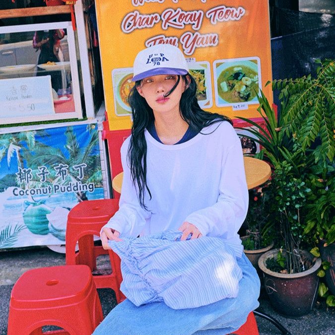 無地 Tシャツ すっきりシルエット 長袖ベーシック