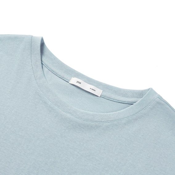 無地 Tシャツ やわらか肌触り ゆったり長袖無地シャツ