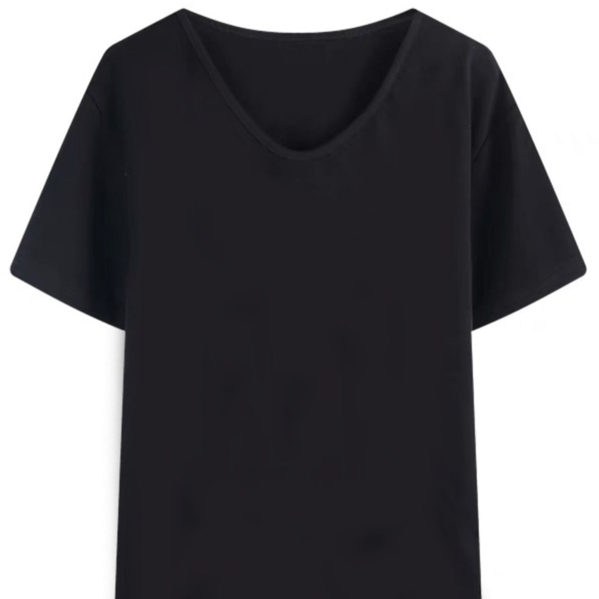 無地 Tシャツ シンプル美ライン 柔らか素材Tシャツ