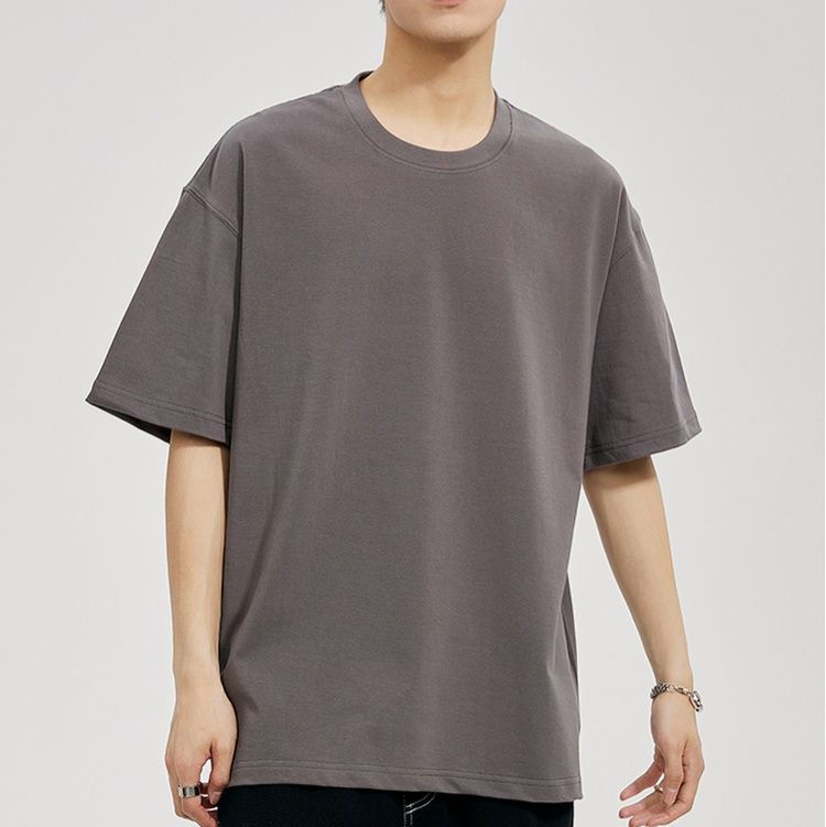 無地 Tシャツ ゆったりシルエット 上質コットン 半袖