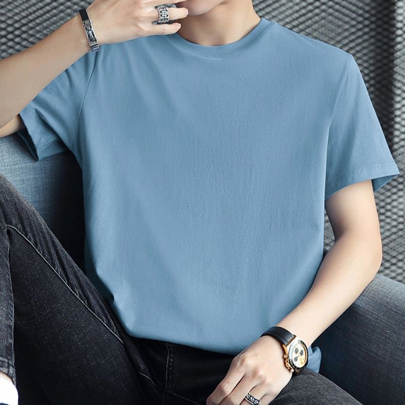 無地 Tシャツ すっきり着こなせる定番クルーネック