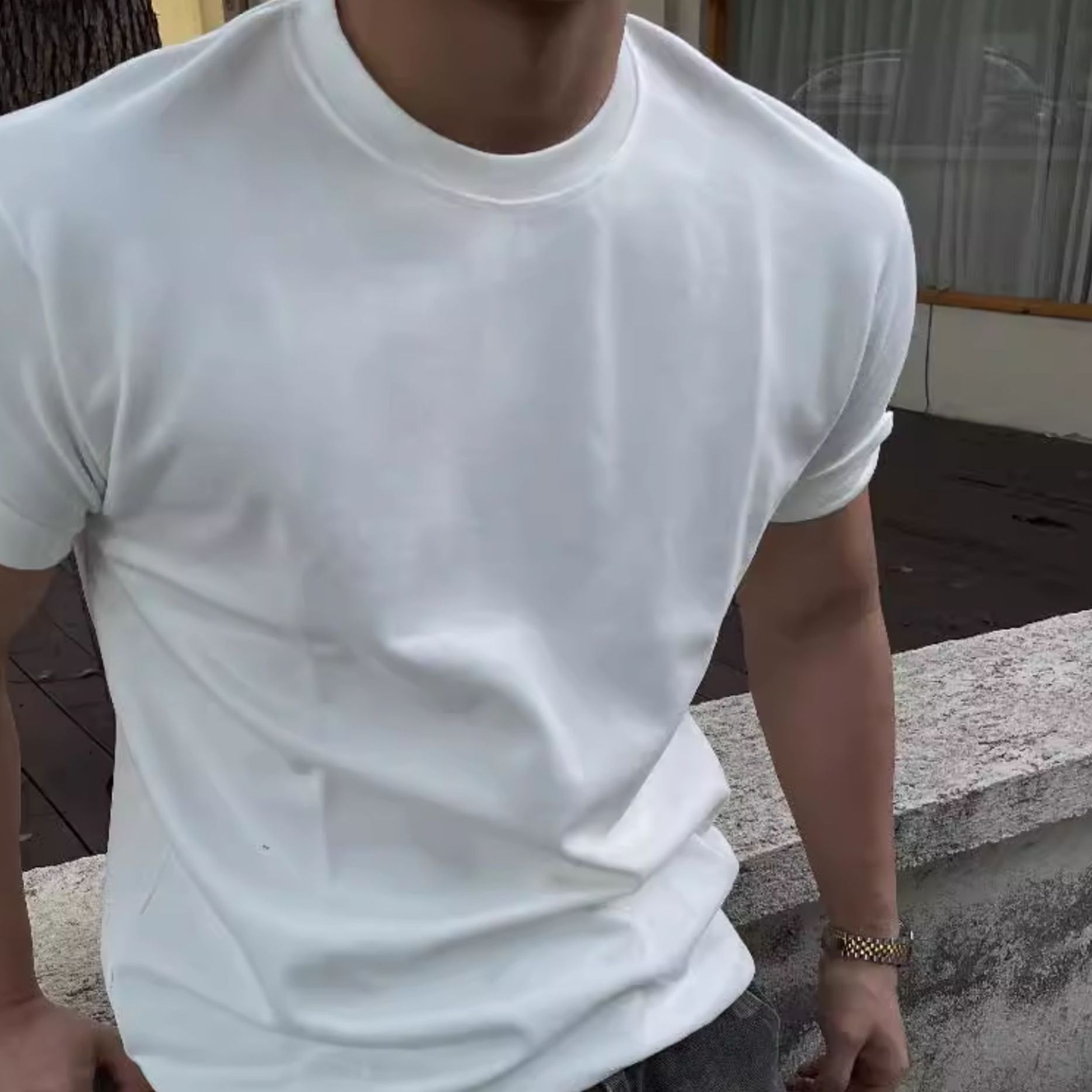 無地 Tシャツ 極上の肌触り 上質無地半袖