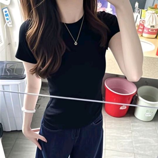 無地 Tシャツ シンプル美シルエット 半袖無地Ｔシャツ