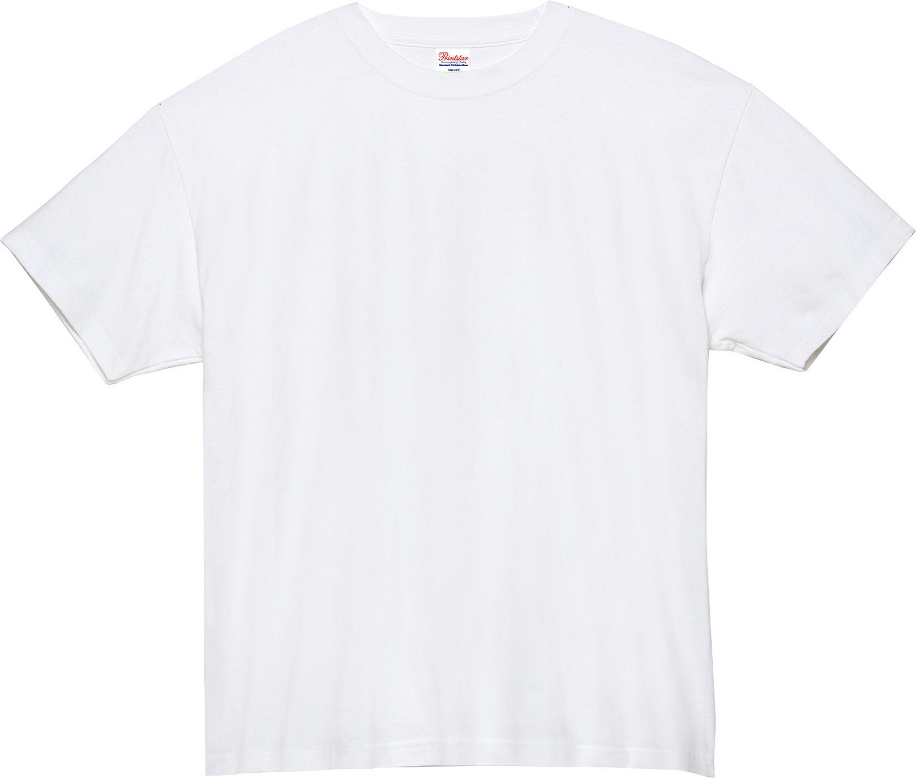 無地 シャツ すっきりシルエット ベーシックTシャツ