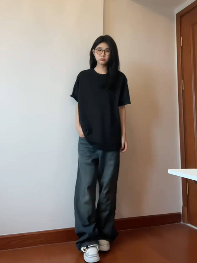 無地 Tシャツ ゆったりシルエット 無地半袖Ｔシャツ