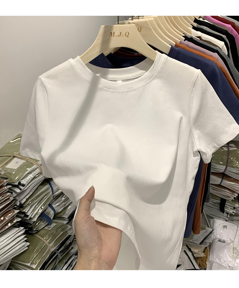 無地 シャツ すっきりシルエット 半袖シャツ