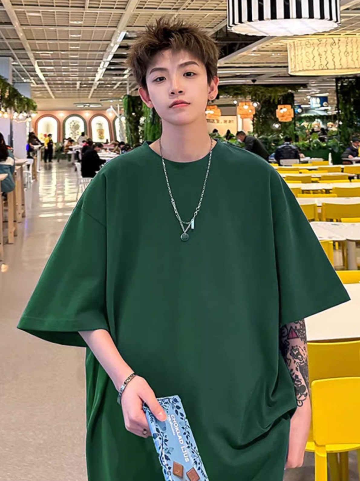 無地 Tシャツ ゆったりシルエット 極上無地ティーシャツ