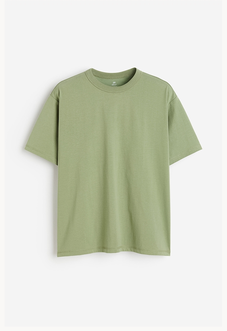 無地 Tシャツ ゆったりシルエット 快適無地半袖