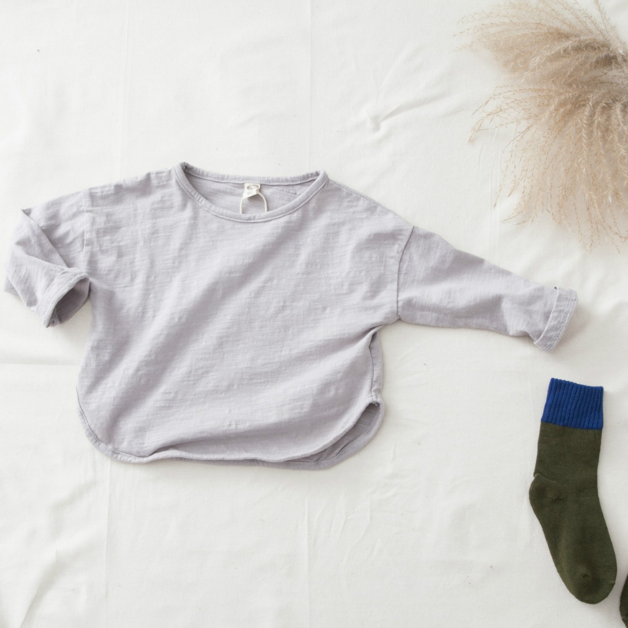無地 Tシャツ やわらか素材の子ども用無地シャツ