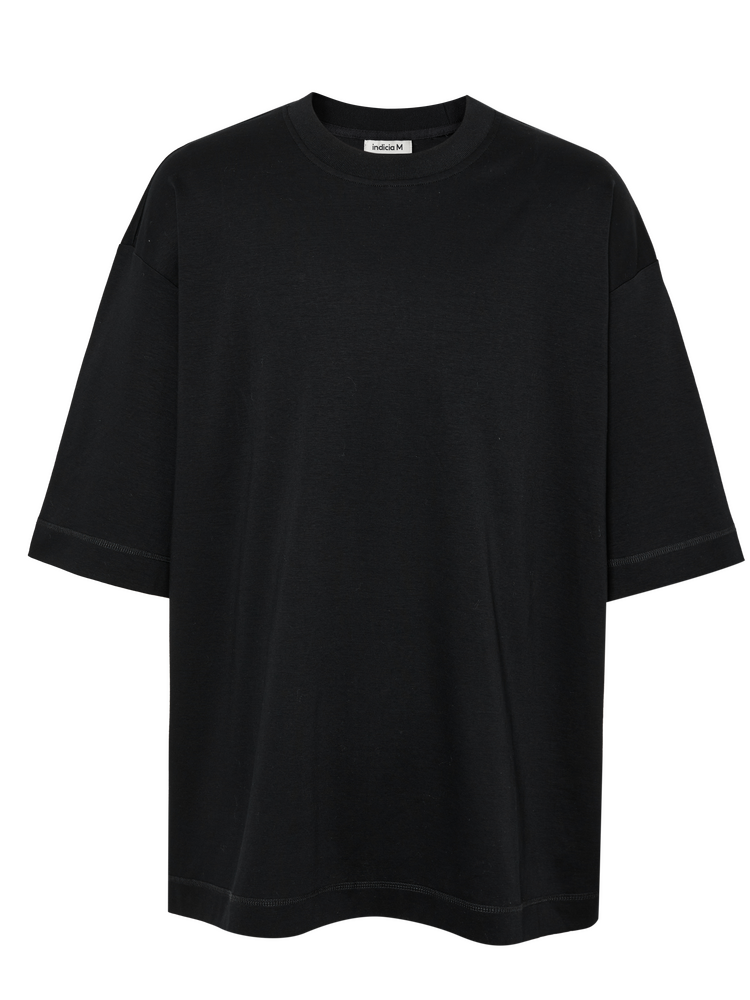 無地 Tシャツ 上質な肌触り ゆったりシルエット半袖