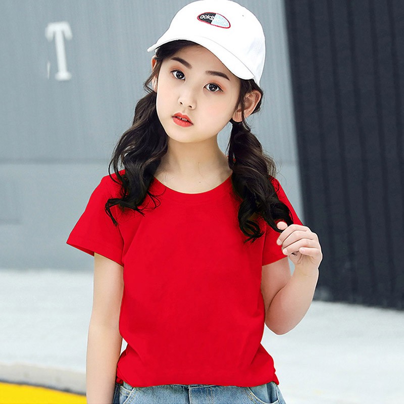 無地 Tシャツ やわらか肌触り 子ども向け基本の一着