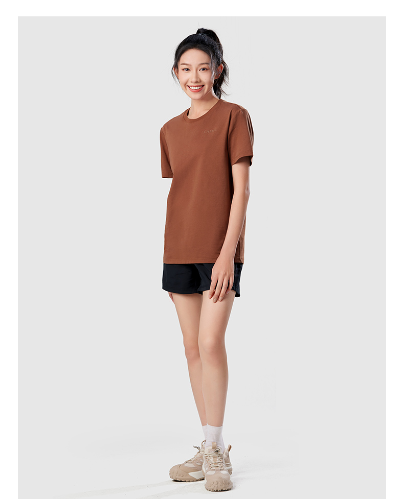 無地 Tシャツ レディース すっきりシルエット 快適着心地の無地半袖