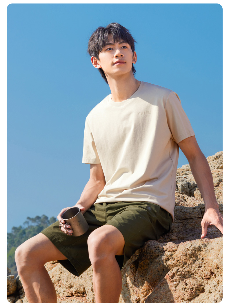 無地 Tシャツ シンプル美シルエット 快適素材 半袖