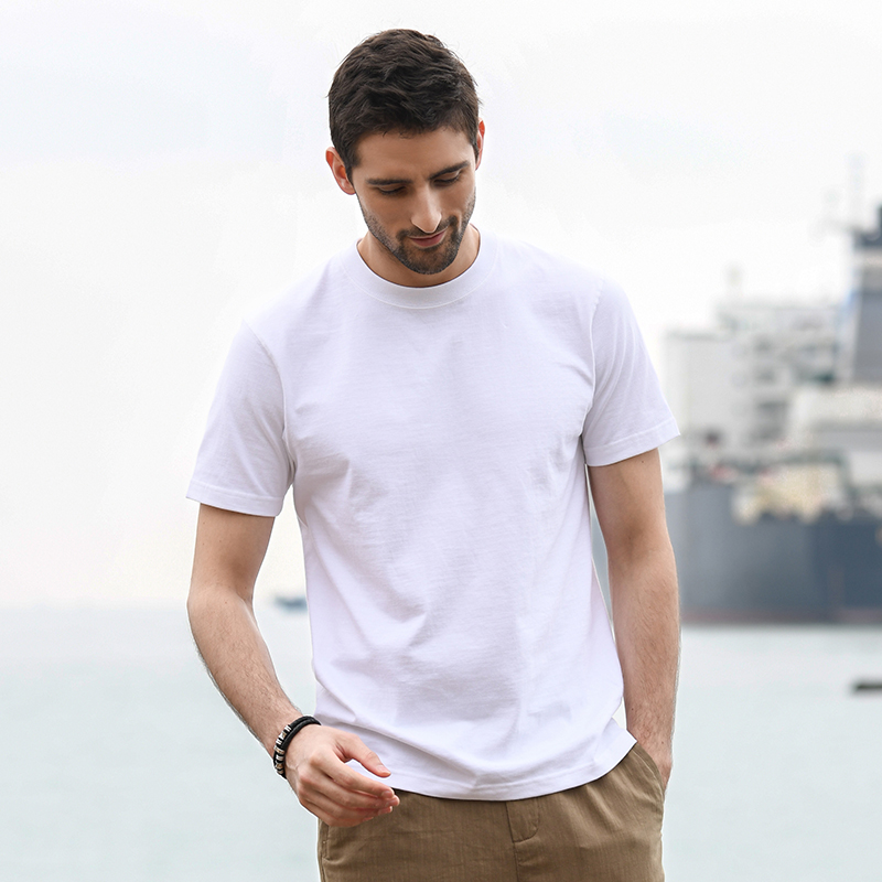 無地 Tシャツ 夏の定番 シンプル無地クルーネックTシャツ