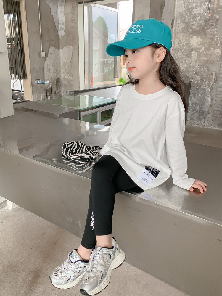 無地 Tシャツ やわらか素材 長袖ゆったりシルエット