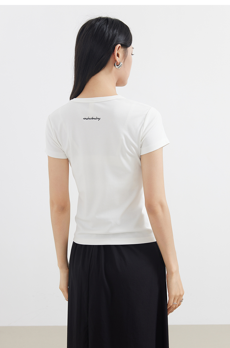無地 Tシャツ なめらか肌触り シンプル半袖